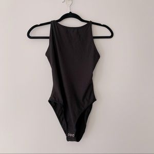 TopShop Black Bodysuit w/ Simple Back Detail